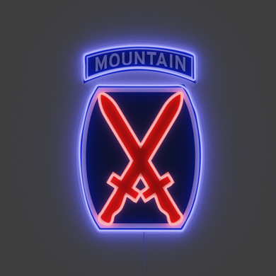 10th mountain division neon