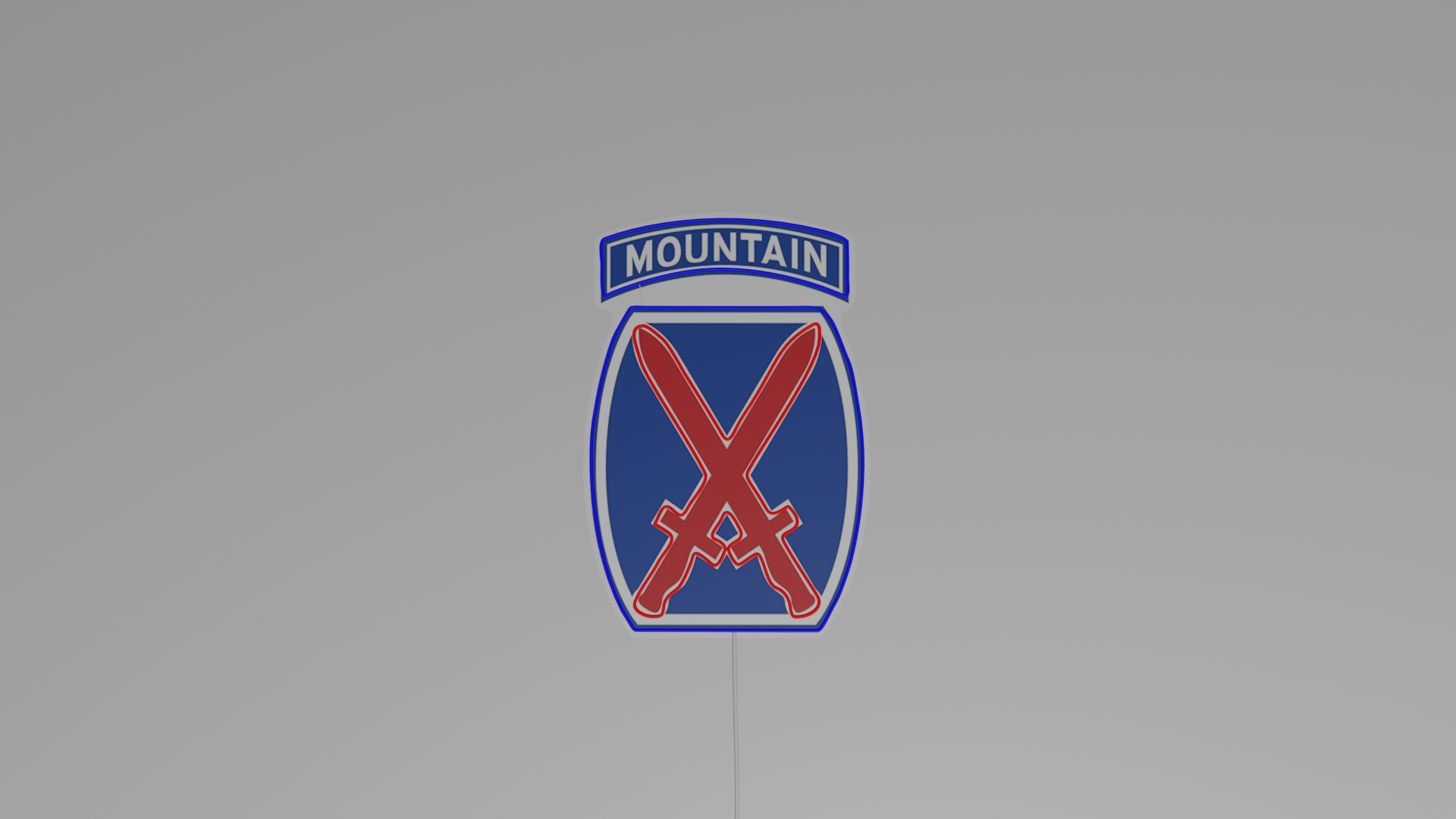 10th Mountain Division USA Precision Cut Decal 10th Mountain Division USA Precision Cut Decal