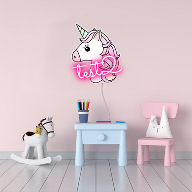 Unicorn Neon Name Sign - Customer's Product with price 230.00 ID 2czaVXG3-D3AM0xmMZKRXfpA
