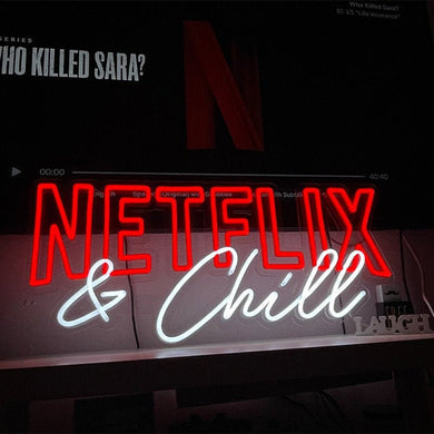 Netflix Mancave Neon Sign