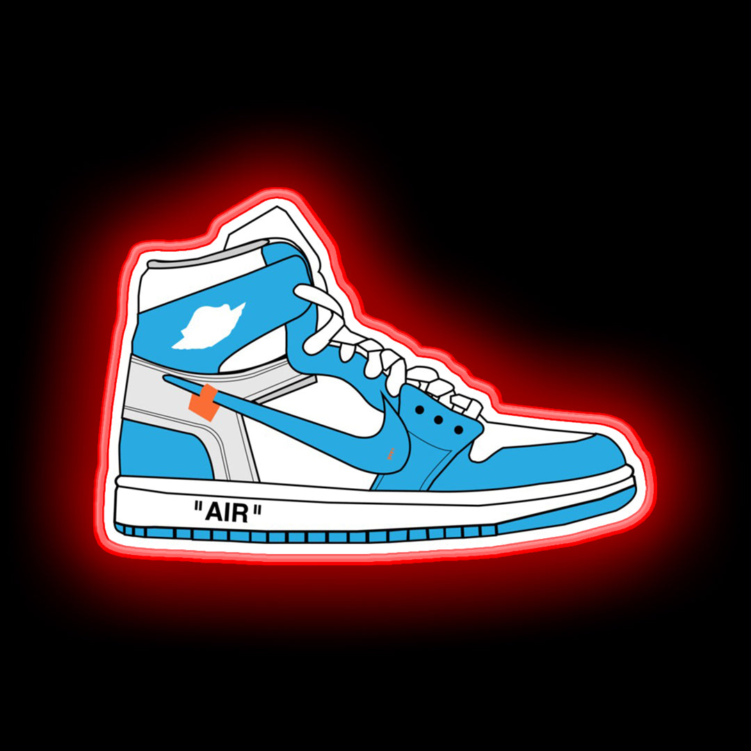 Off-white Jordan Unc Neon Signs Off-white Jordan Unc Led