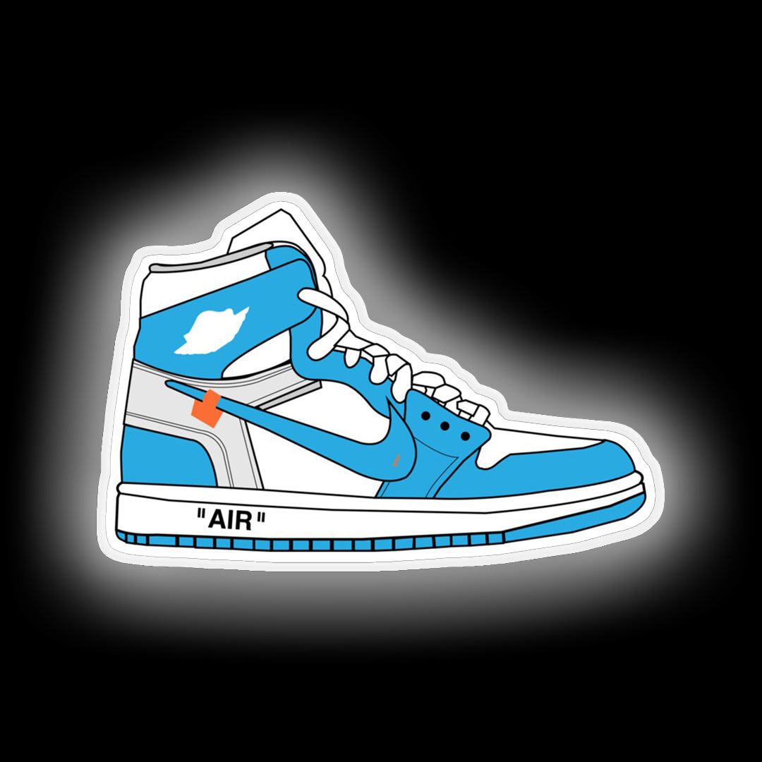 Off White Air Jordan Drawing Air Jordan One Off White Posters