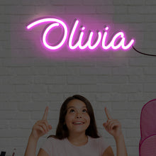 Load image into Gallery viewer, custom personalized name neon