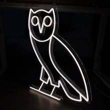 Load image into Gallery viewer, owl drake ovo neon sign