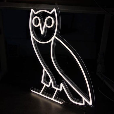 owl drake ovo neon sign