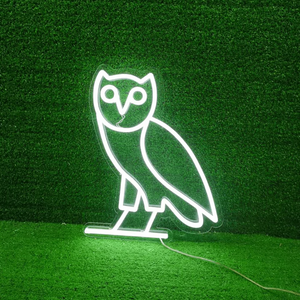 owl drake neon sign.