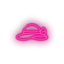 Load image into Gallery viewer, pamela hat Beach cap fashion holiday pamela hat summer vacation Neon led factory