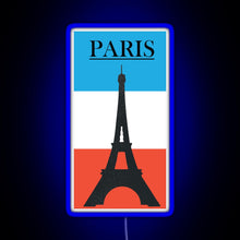 Load image into Gallery viewer, Paris RGB neon sign blue