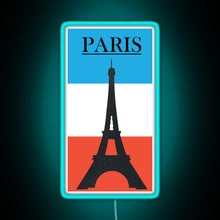 Load image into Gallery viewer, Paris RGB neon sign lightblue 