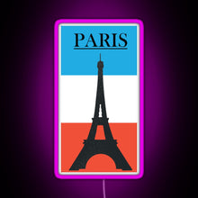 Load image into Gallery viewer, Paris RGB neon sign  pink