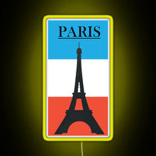 Load image into Gallery viewer, Paris RGB neon sign yellow