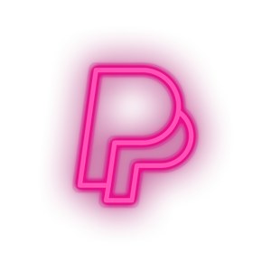 paypal social network brand logo Neon led factory
