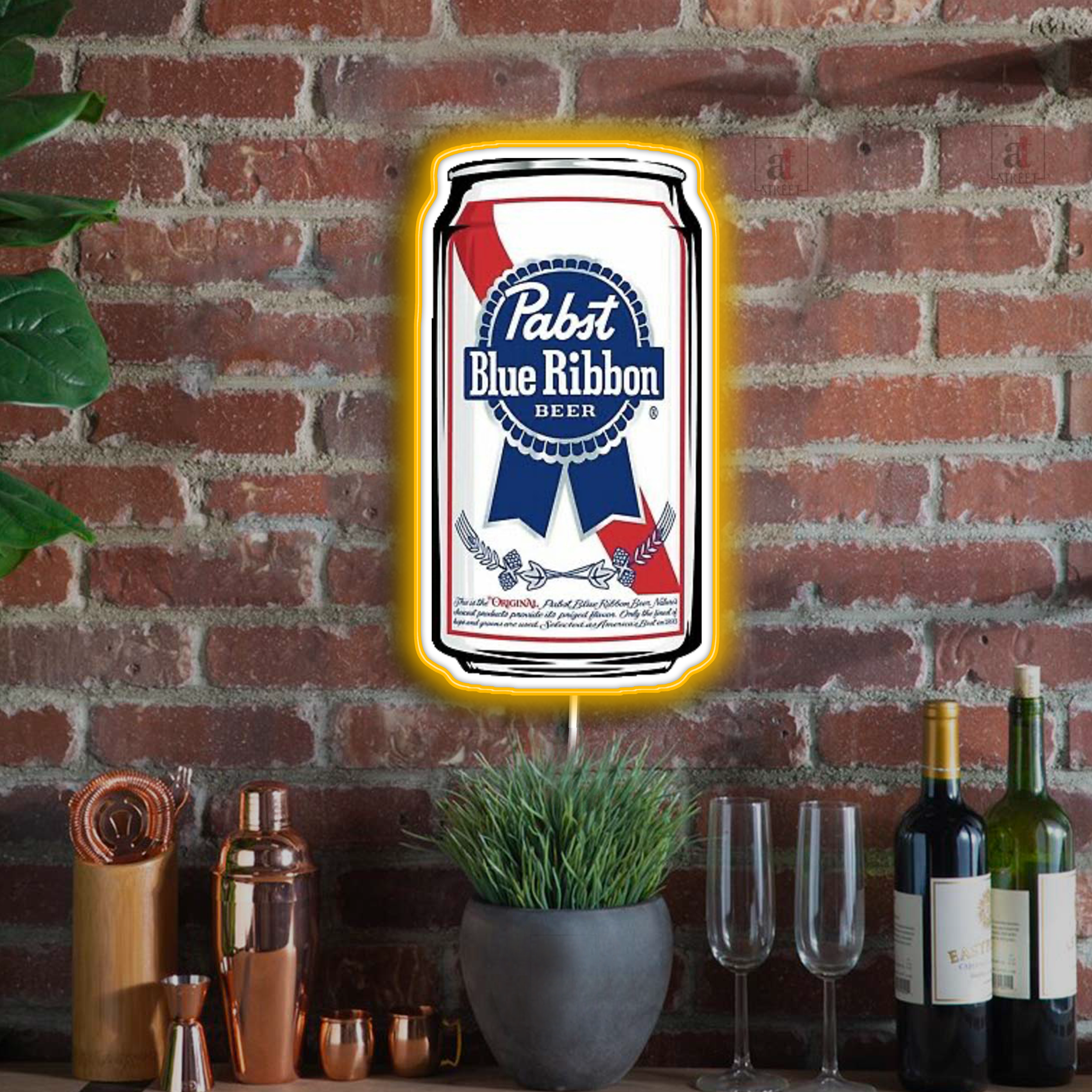 Pabst Extra Light Beer パブスト ネオンサインボード Pabst Pabst Extra Light Beer パブスト ネオンサインボード Pabst