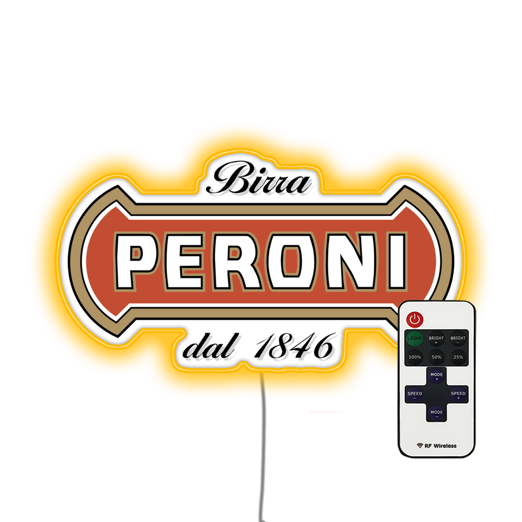 Peroni 1846 - Italy Bar Neon Sign