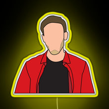 Load image into Gallery viewer, PewDiePie Pop Art RGB neon sign yellow