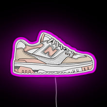 Load image into Gallery viewer, Pink New Balance 550 RGB neon sign  pink