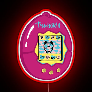 Pink Tamagotchi Original RGB neon sign red