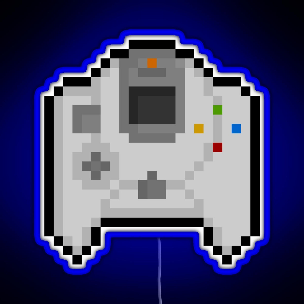 Pixel Dreamcast Controller Rgb Neon Sign – Neon Factory