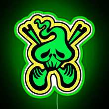 Load image into Gallery viewer, Poison Jam Jet Set Radio RGB neon sign green