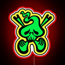 Load image into Gallery viewer, Poison Jam Jet Set Radio RGB neon sign red