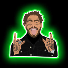 Load image into Gallery viewer, Post malone led sign