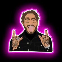 Load image into Gallery viewer, Post Malone neon