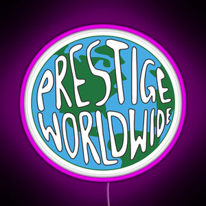Prestige Wordwide RGB neon sign  pink