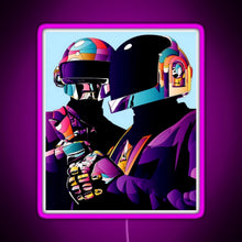Load image into Gallery viewer, purple helmet good RGB neon sign  pink