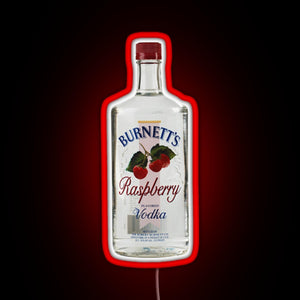 raspberry vodka RGB neon sign red