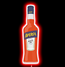 Load image into Gallery viewer, aperol-bottle-neon