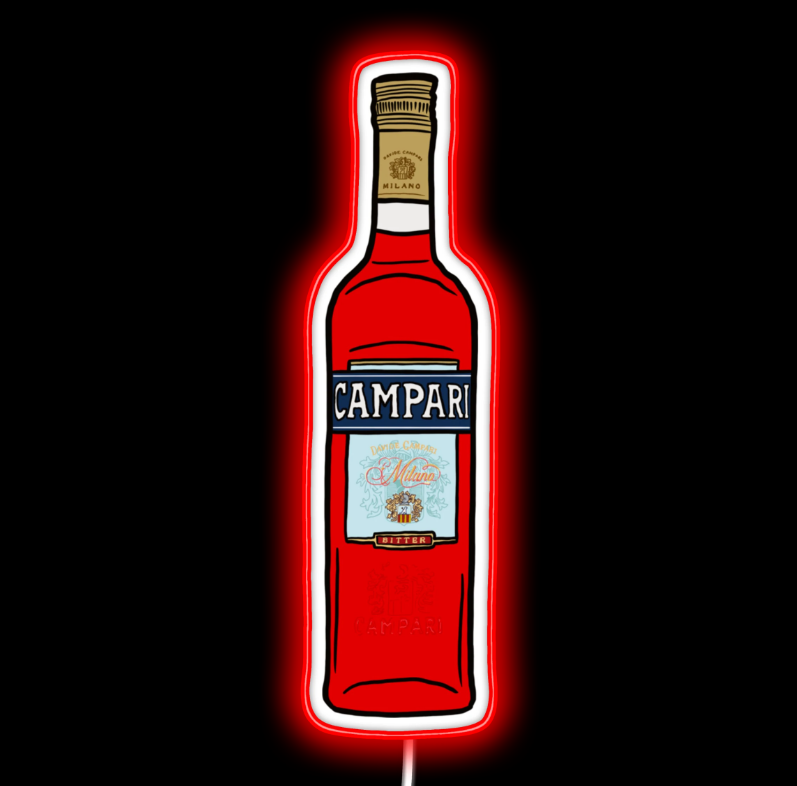 The Campari Bar Neon Sign Made With Led – Neon Factory The Campari Bar Neon Sign Made With Led – Neon Factory
