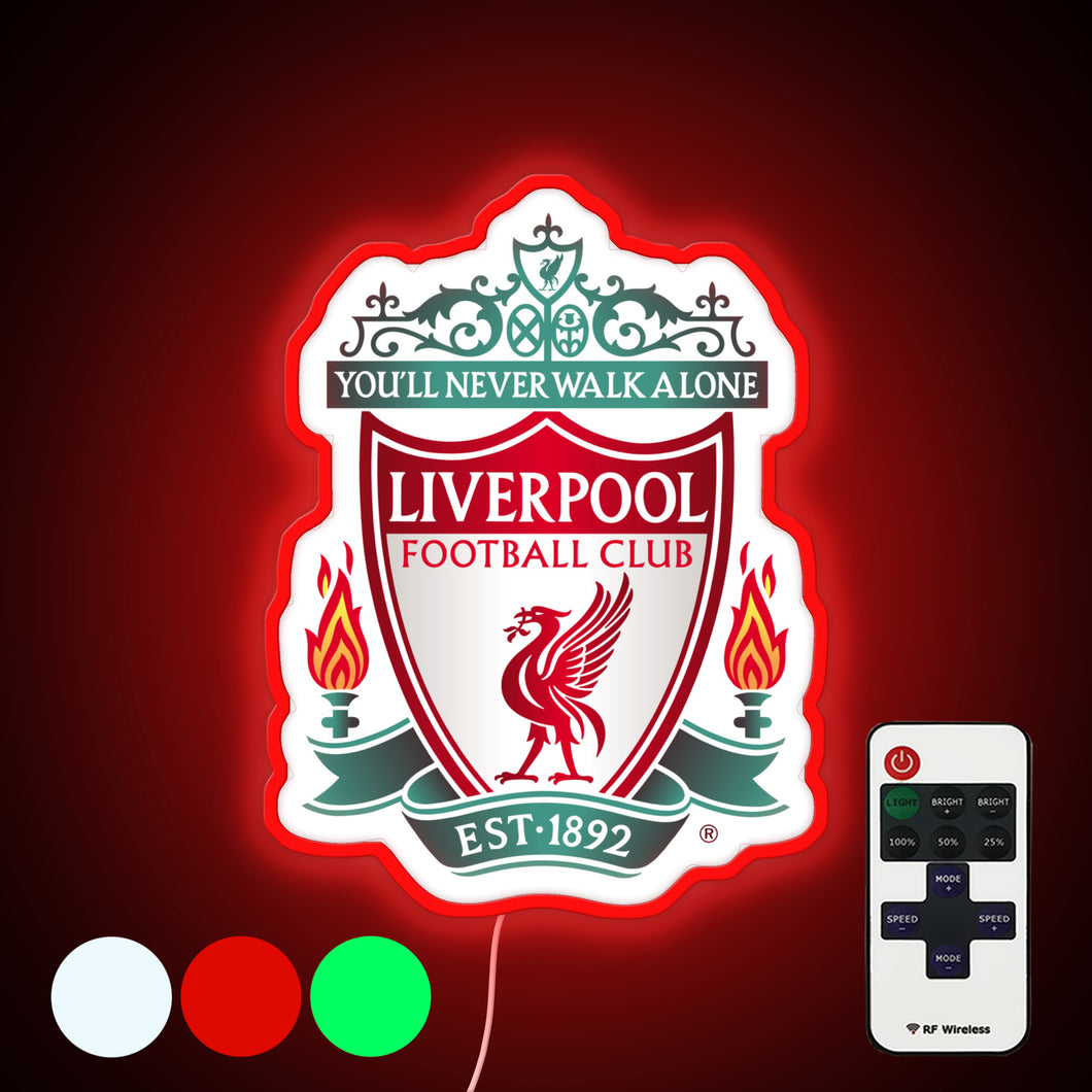 Liverpool FC Official F.C. Neon Sign