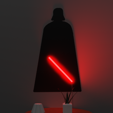 Load image into Gallery viewer, Darth vader neon light