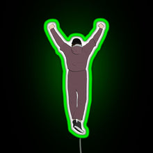 Load image into Gallery viewer, Rocky Celebration RGB neon sign green