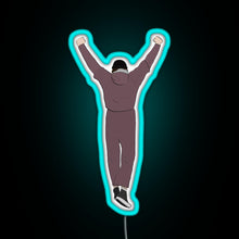 Load image into Gallery viewer, Rocky Celebration RGB neon sign lightblue 