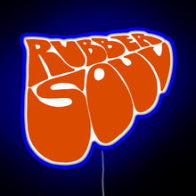 Load image into Gallery viewer, Rubber Soul RGB neon sign blue