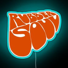 Load image into Gallery viewer, Rubber Soul RGB neon sign lightblue 