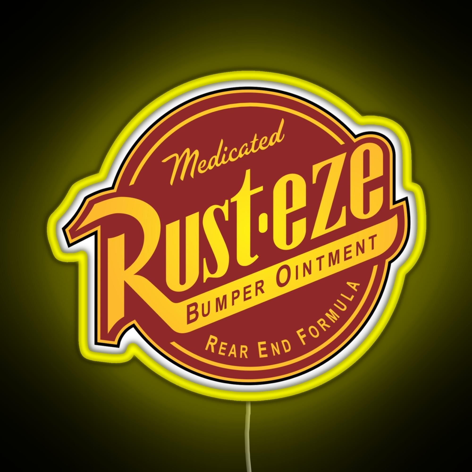 Rust Eze Cars Rgb Neon Sign – Neon Factory