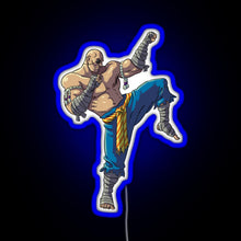 Load image into Gallery viewer, Sagat RGB neon sign blue