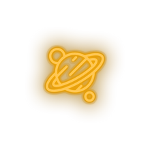 Load image into Gallery viewer, saturn Adventure astronomy outer space planet saturn saturn ring space Neon led factory