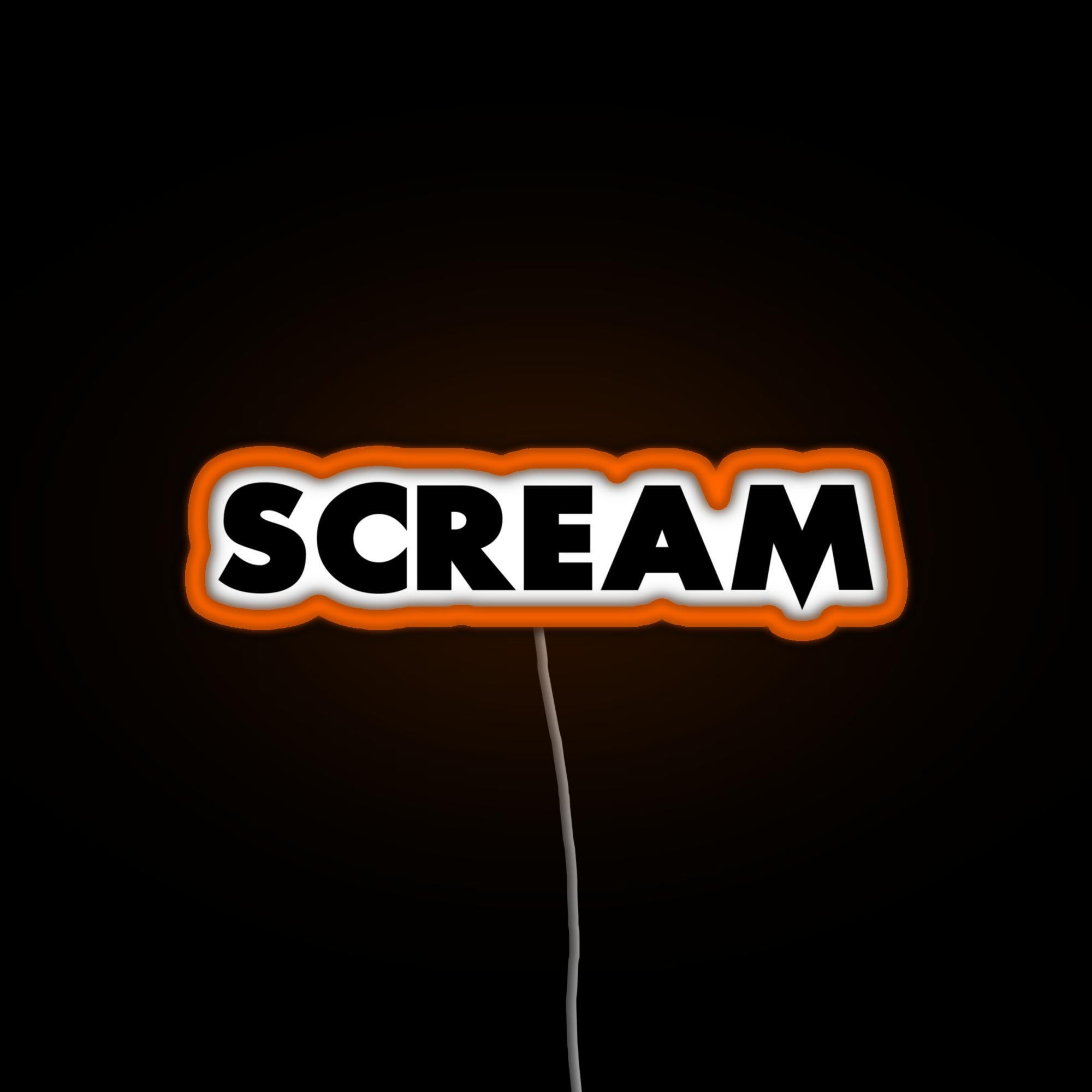 Scream Rgb Neon Sign – Neon Factory