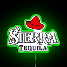 Load image into Gallery viewer, Sierra Tequila RGB neon sign green