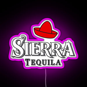 Sierra Tequila RGB neon sign  pink