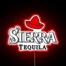 Load image into Gallery viewer, Sierra Tequila RGB neon sign red