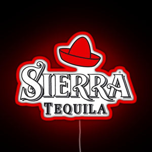 Sierra Tequila RGB neon sign red