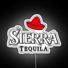 Load image into Gallery viewer, Sierra Tequila RGB neon sign white 