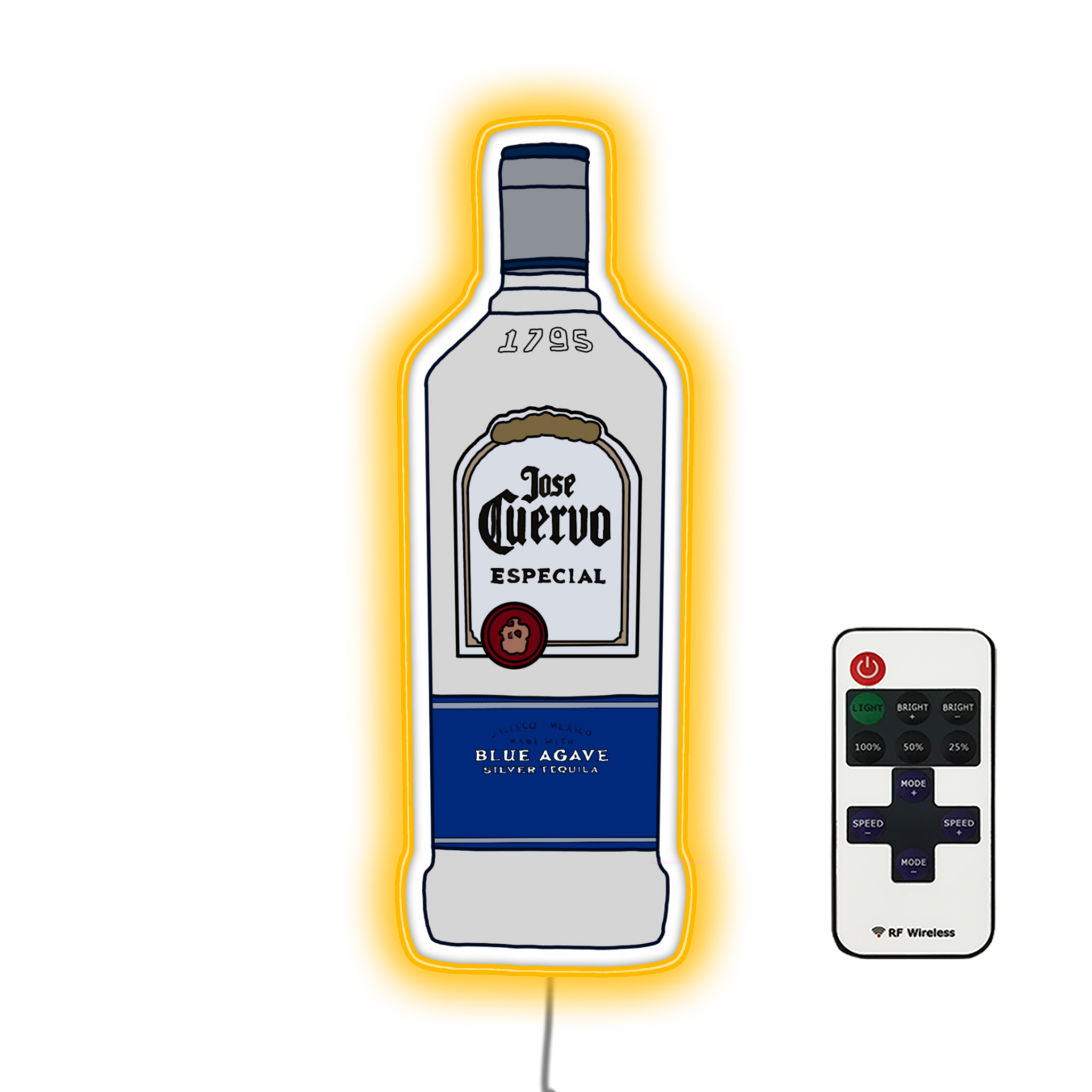 Jose Cuervo(ホセクエルボ) LEDサイン Jose Cuervo(ホセクエルボ) LEDサイン JOSE CUERVO TEQUILA DE