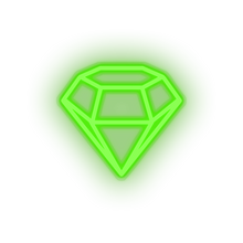 Load image into Gallery viewer, green sketch social network brand logo led neon factory