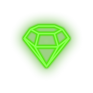 green sketch social network brand logo led neon factory