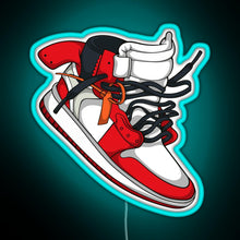Load image into Gallery viewer, sneaker hype RGB neon sign lightblue 